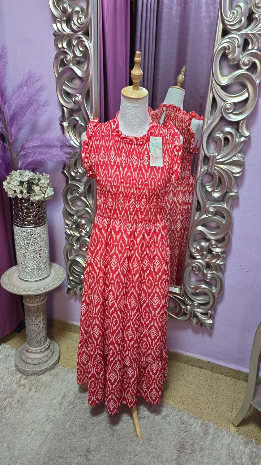 Vestido AMALIA   rojo