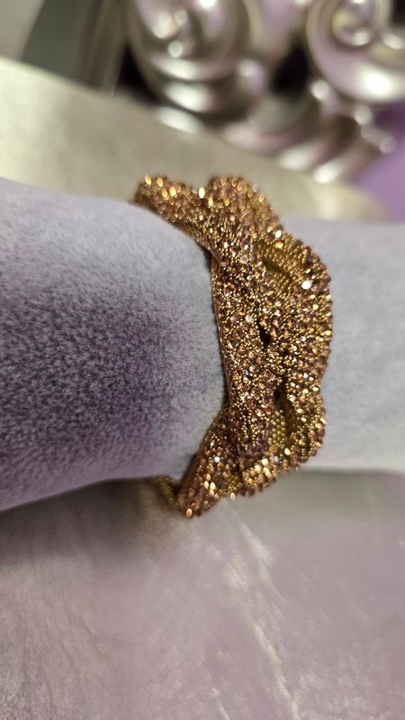Brazalete TRENZADO  brillo