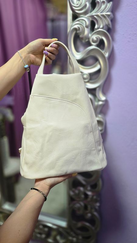 Mochila antirrobo beig