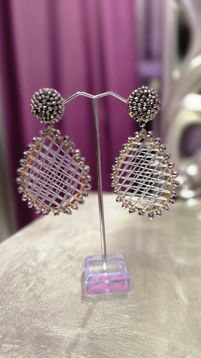 Pendientes HILO plomo