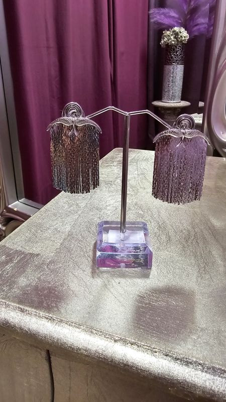 Pendientes Cortina acero