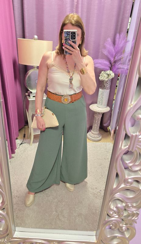 Pantalón JOY verde militar