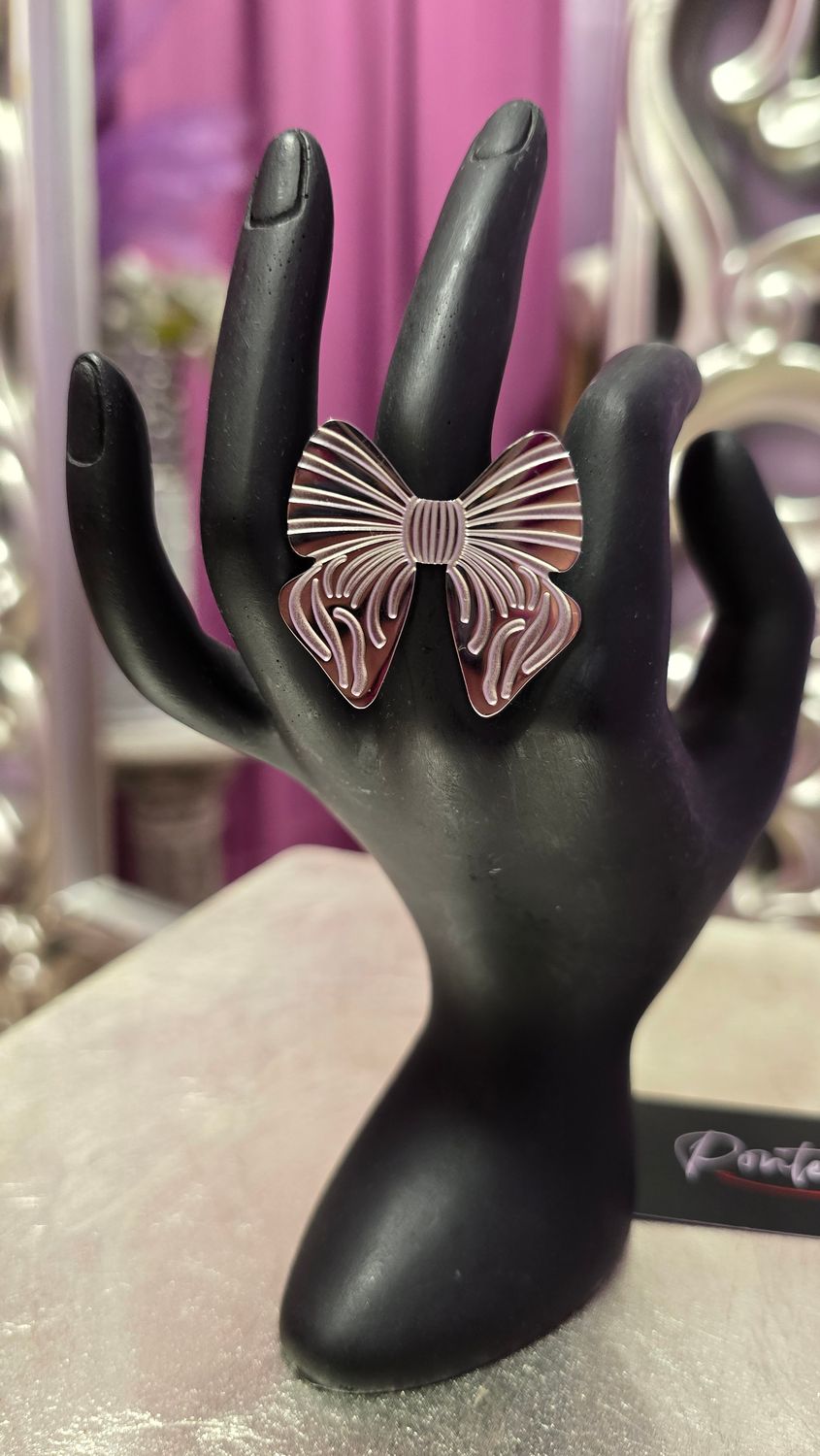 Anillo LAZO acero plata