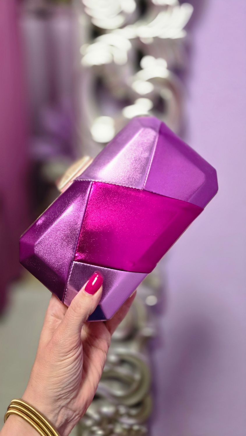 Bolso PARCHEADO tonos fucsia