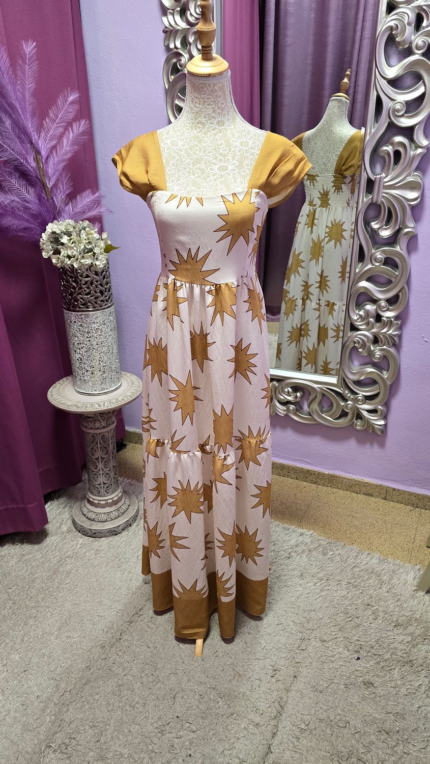 Vestido mostaza