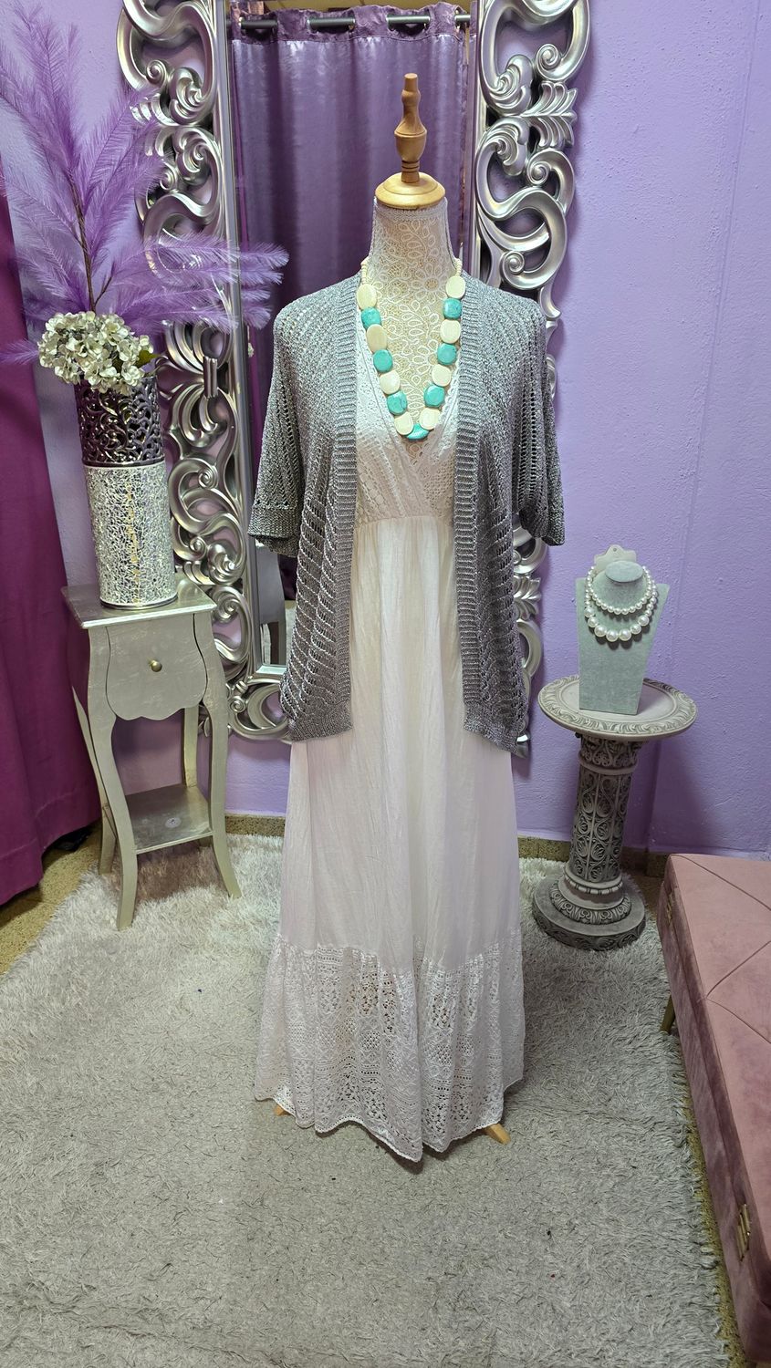 Chaqueta HILO plata