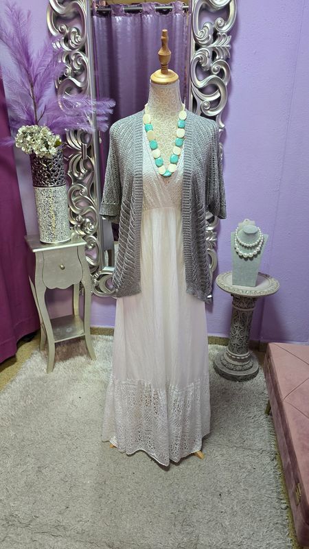 Chaqueta HILO plata