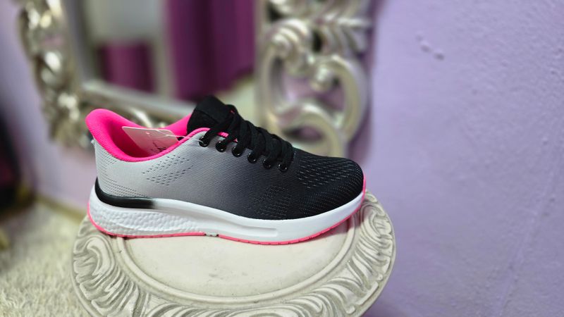 Zapatillas degradada gris/rosa