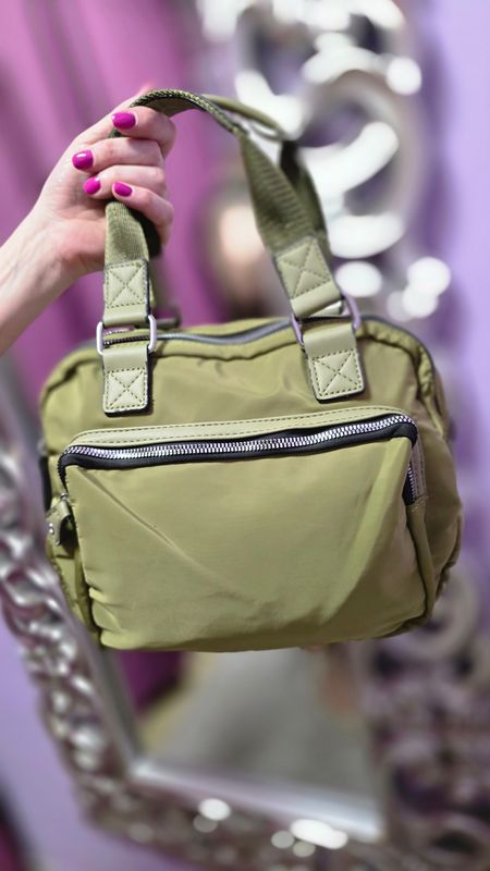 Bolso CAQUI dos cremalleras