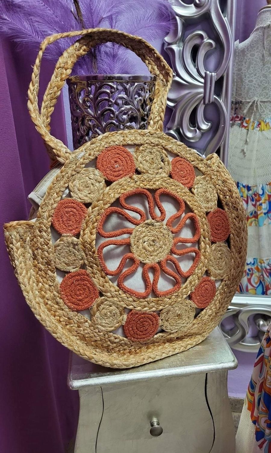 BOLSO ESPARTO INDIA