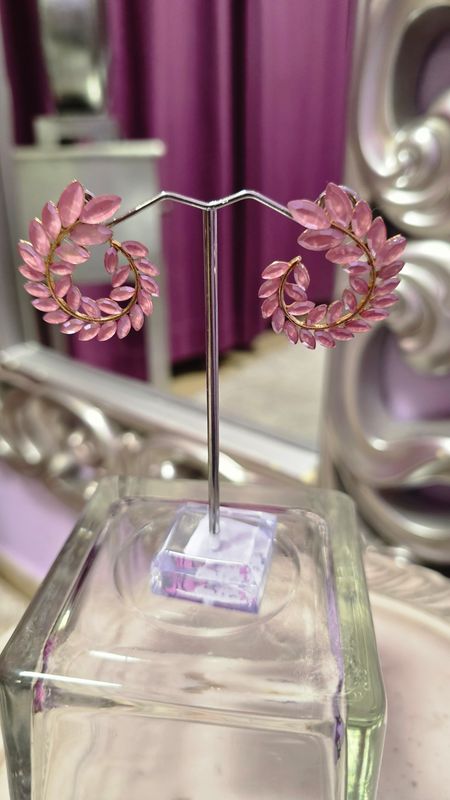 Pendientes ESPIRAL rosita