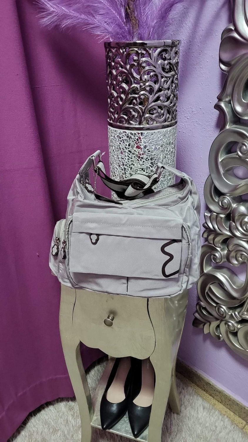 BOLSO  CASUAL tou gris