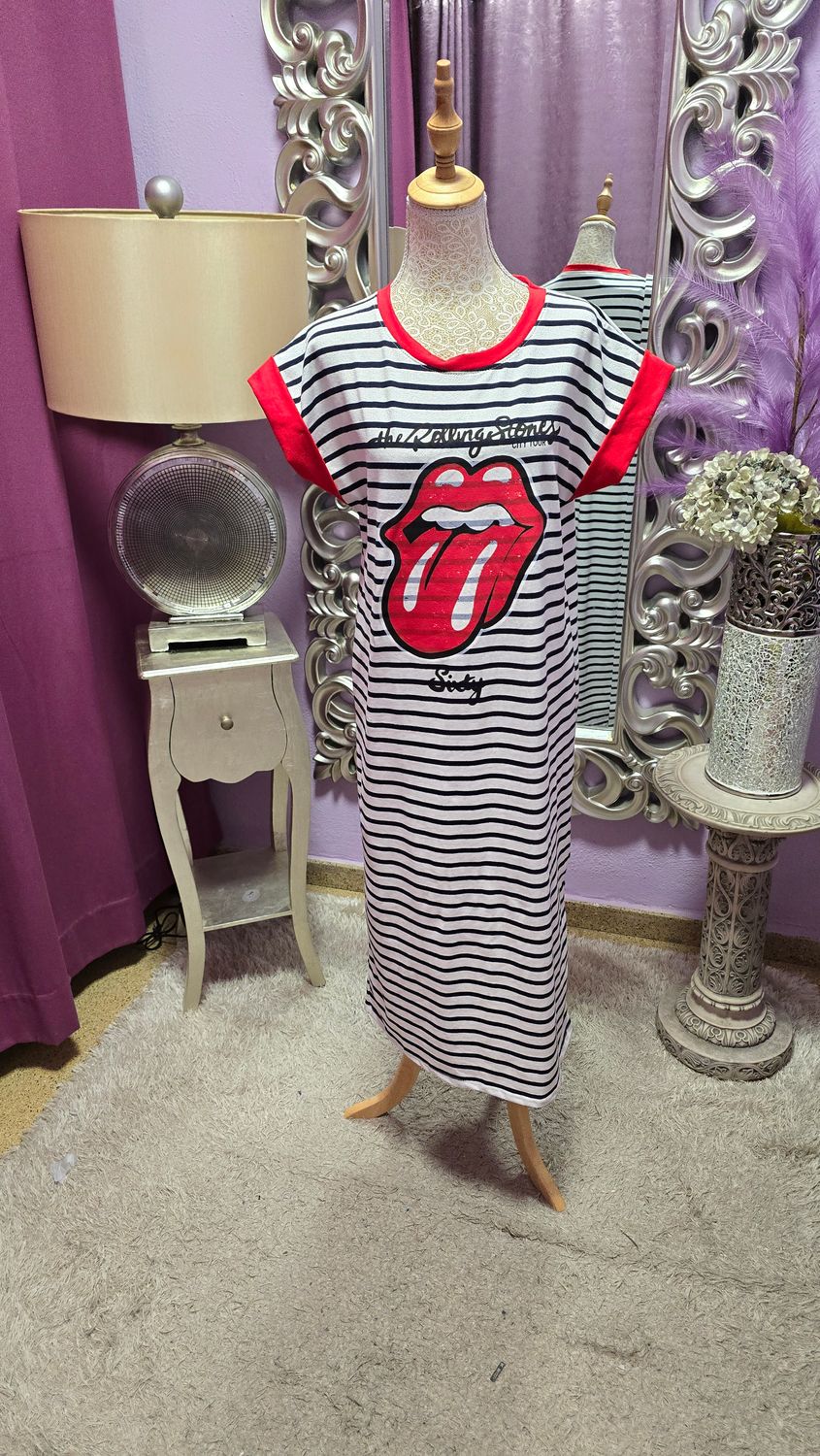 Vestido BOCA rallado