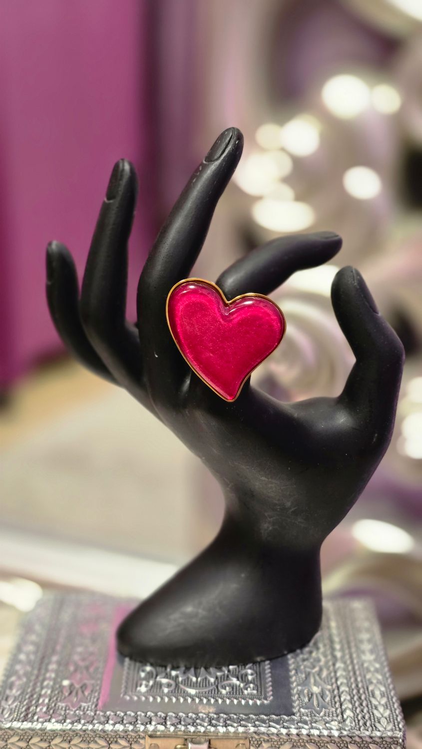 Anillo corazón Ajustable