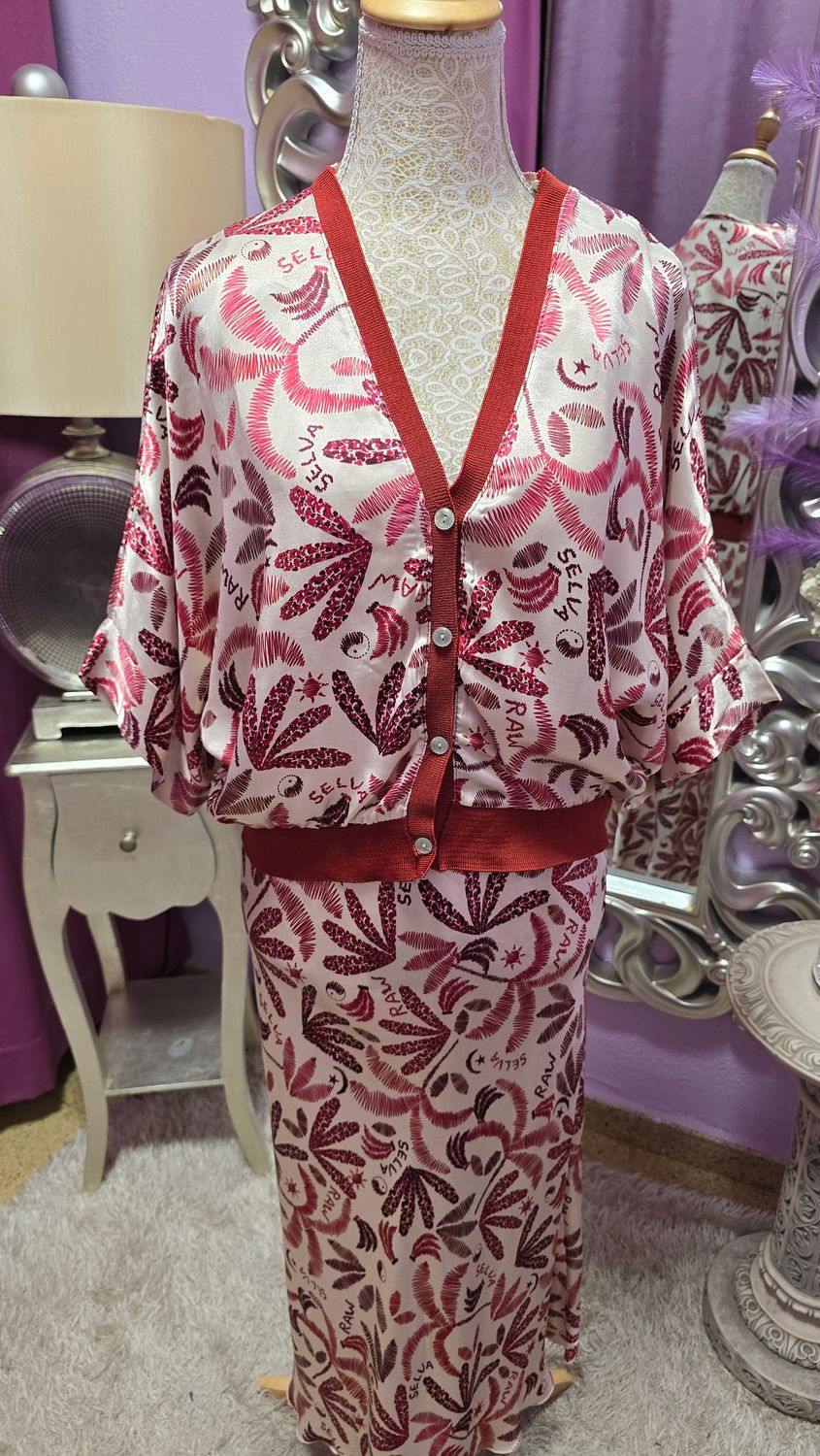 Chaqueta satén GRANADA