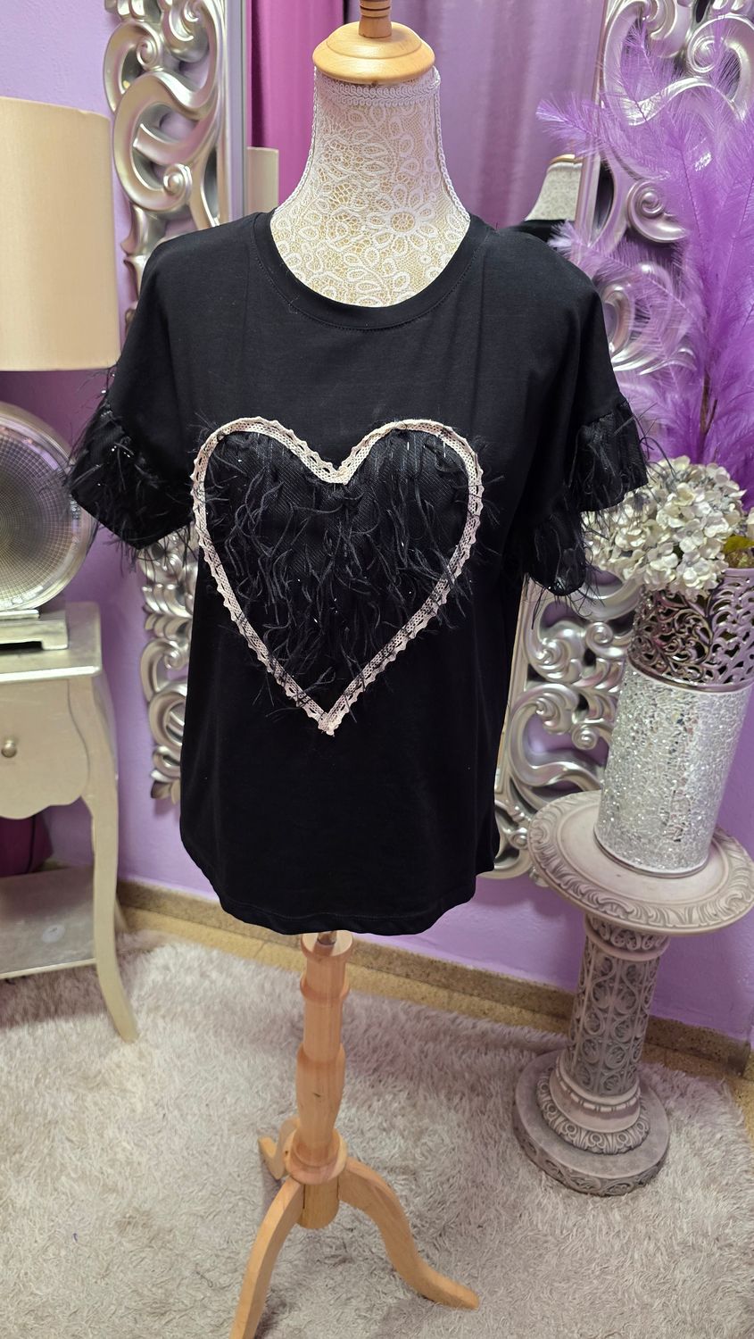 Camiseta CORAZON HILOS