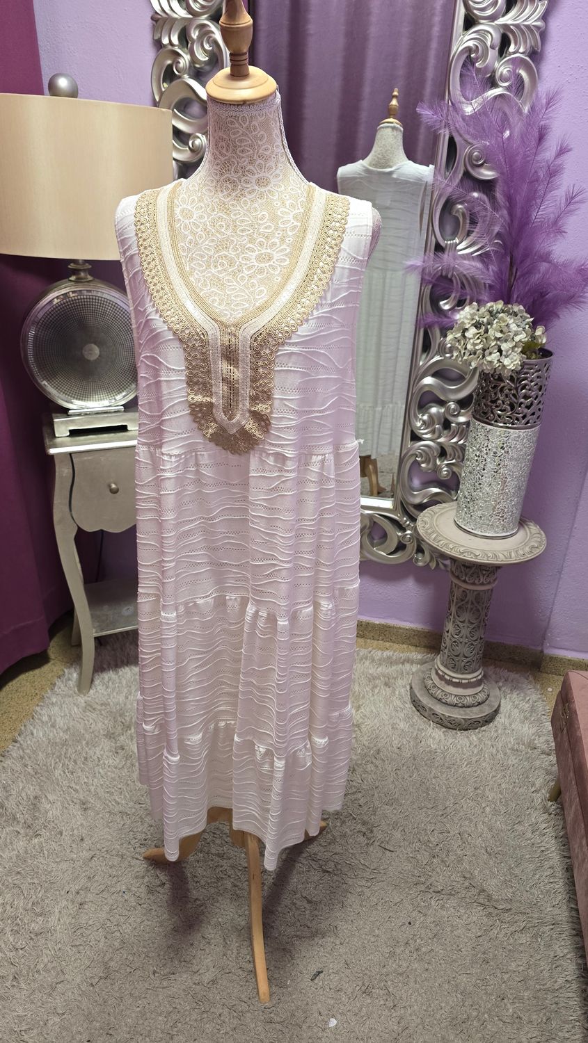 Vestido IBICEN CALADO