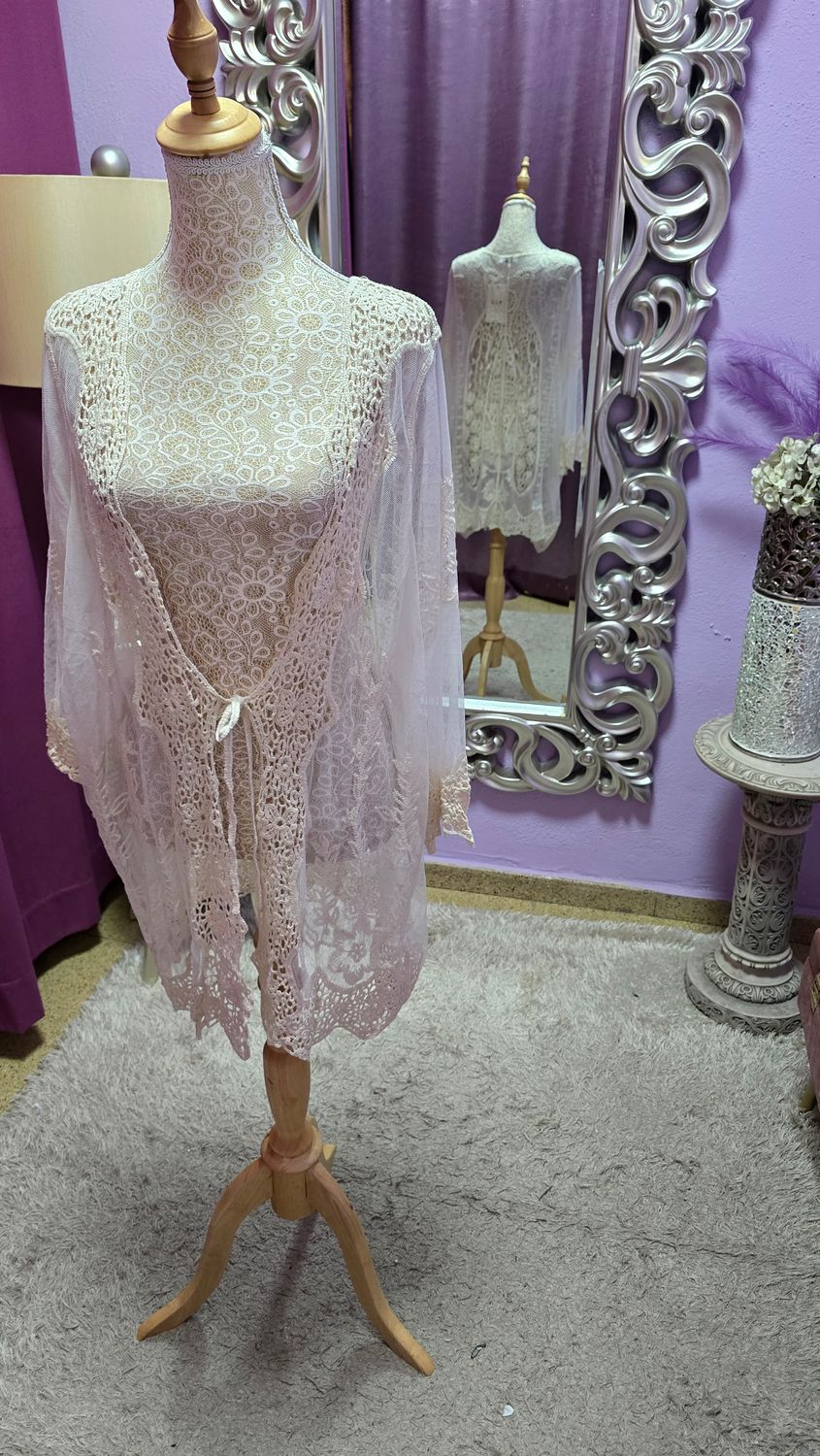 Camisola/pareo beig