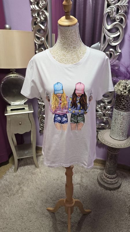 Camiseta dos mujeres Camiseta dos mujeres