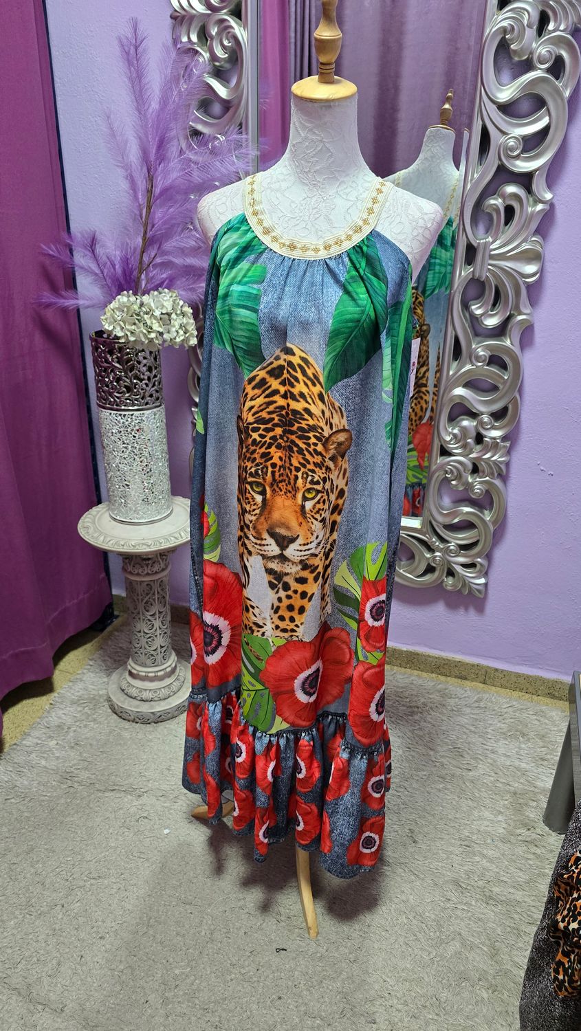 Vestido TIGRE vaquero