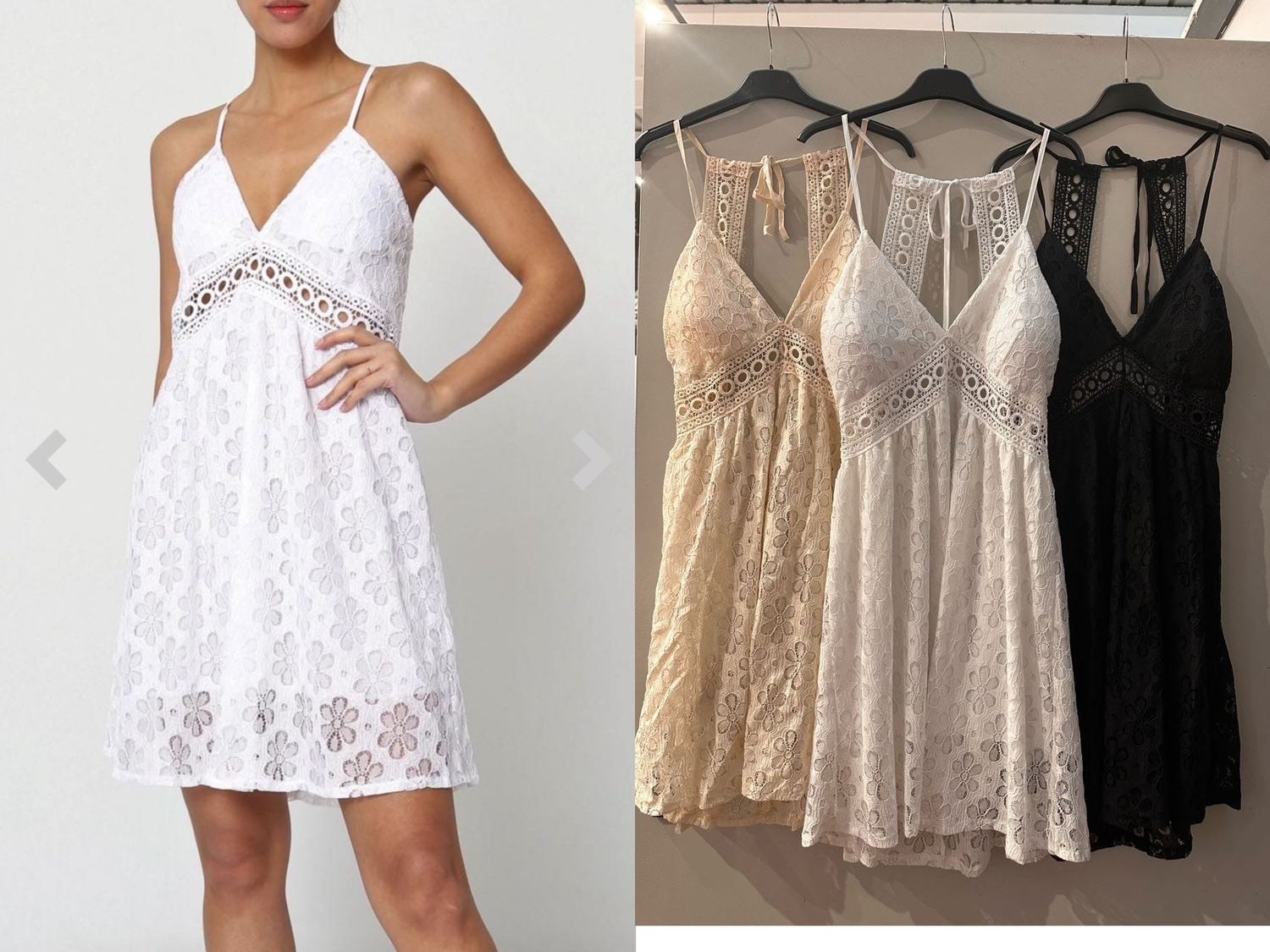 Vestido blanco IBI