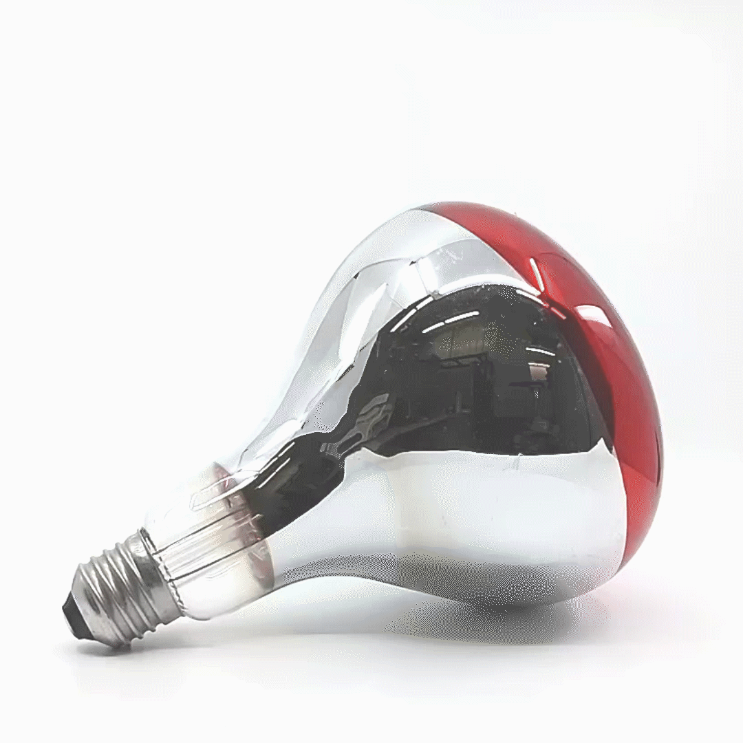 250-Watt Heat Bulb, Bulb Color: Red