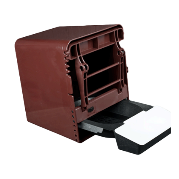 Chick Box with Perch, Color: Brown