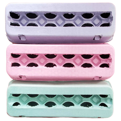 Assorted Colored Egg Cartons