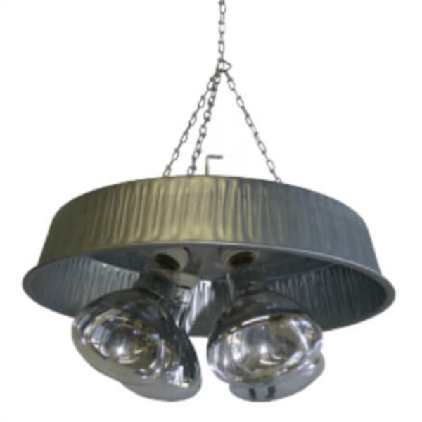 4-Socket Brooder Lamp with Thermostat