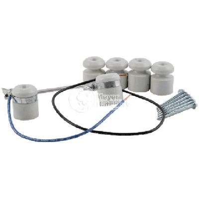 GQF 3015 225W Heat Element with Wire Lead Attached and 5 Porcelain Insulators