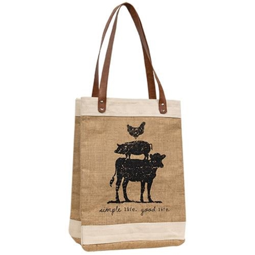 Animal Stack Tote Bag