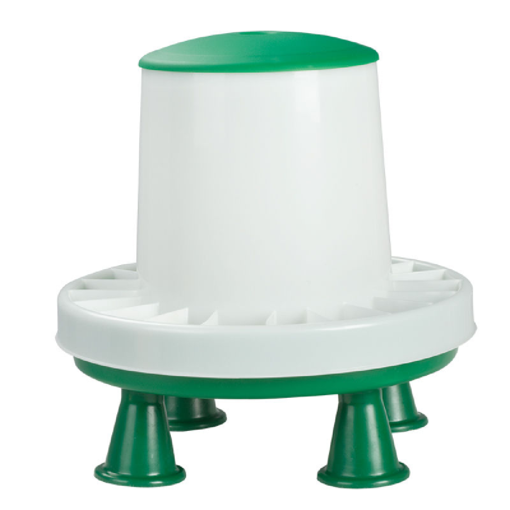 Ascot Poultry Feeder with Grill, 6-lb capacity