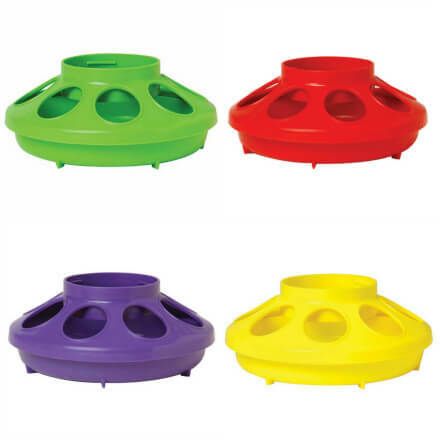 Plastic 8-Hole Round Feeder Base