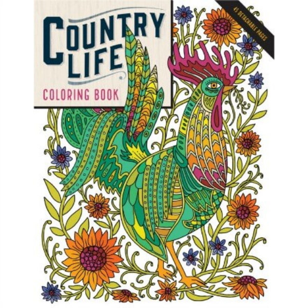 Country Life Coloring Book