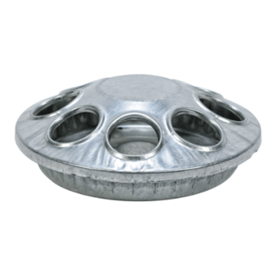 Galvanized 8-Hole Round Feeder