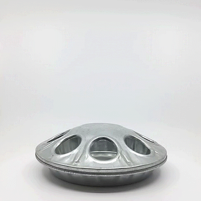 Galvanized 8-Hole Round Feeder