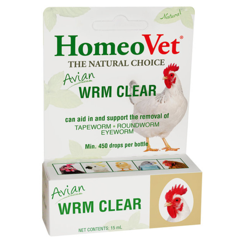 HomeoVet Avian WRM Clear