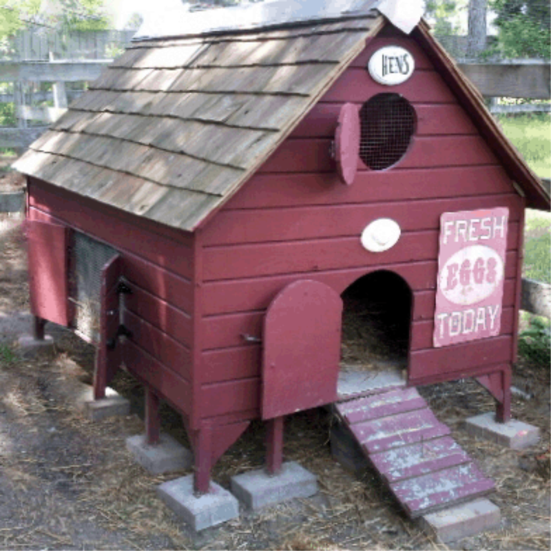New England Chicken Coop Plans - Instant Download
