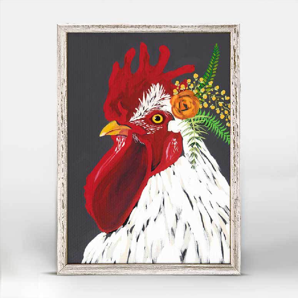 Flora and Fauna Framed 5x7 Canvas