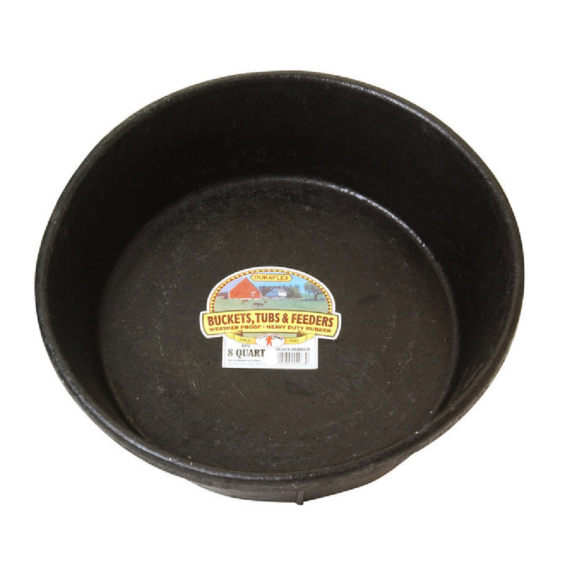 Rubber Feed Pan, 8-quart