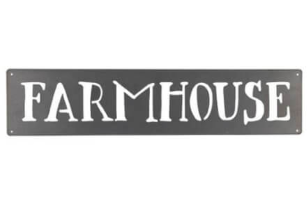 Farmhouse Metal Art