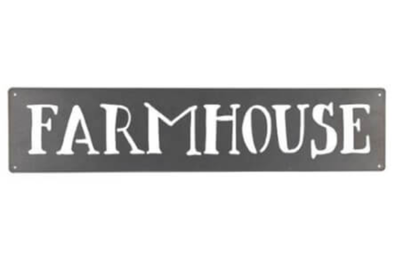 Farmhouse Metal Art