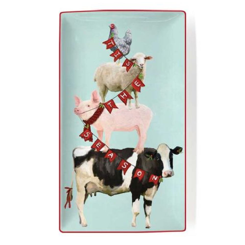 Tis The Season Animal Stack Dish