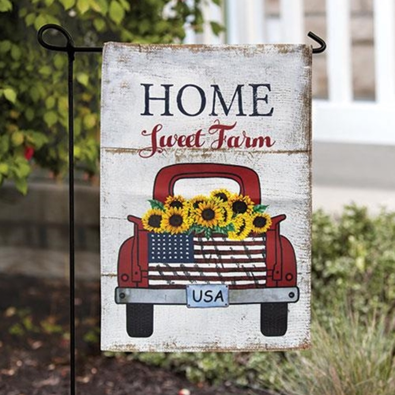 Home Sweet Farm Garden Flag