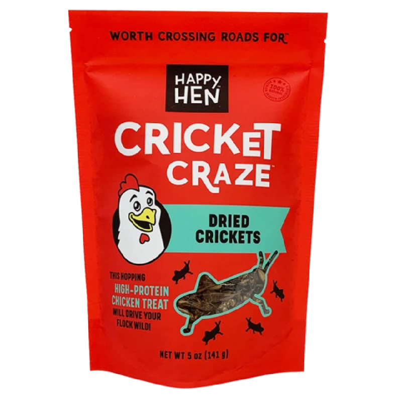 Happy Hen Cricket Craze, 5-Ounce Bag