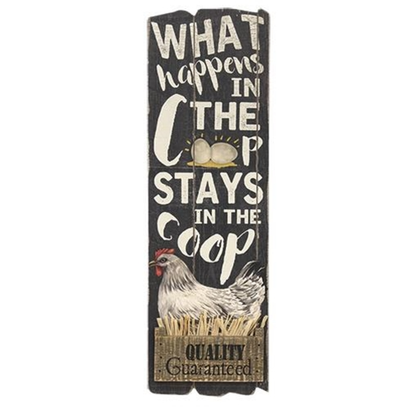 What Happens in the Coop Sign