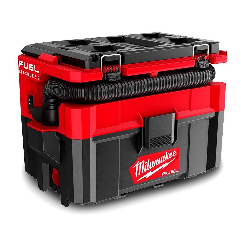 Milwaukee M18FPOVCL-0 18V Li-ion Cordless Brushless PACKOUT L Class Wet/Dry Vacuum - Skin Only