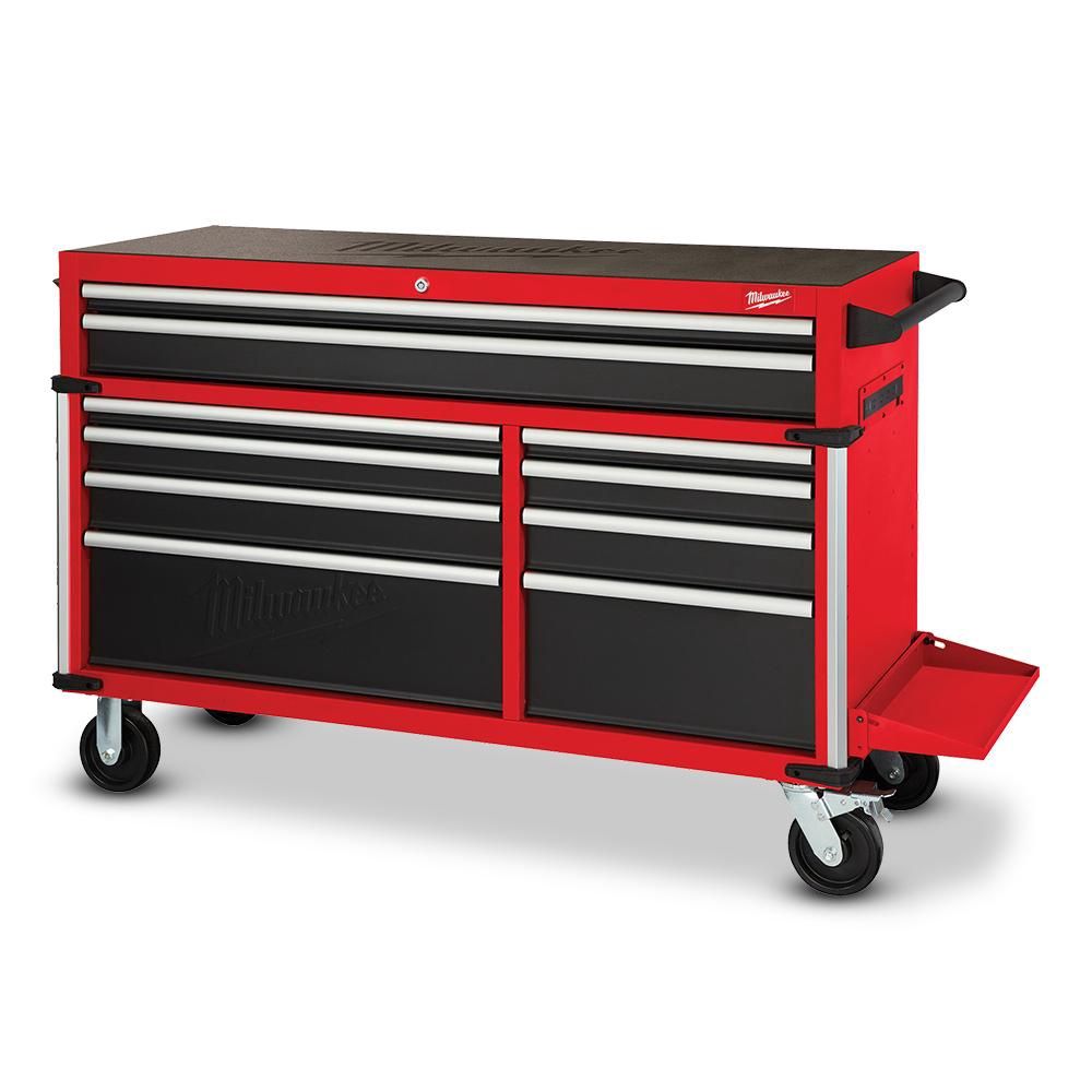 Milwaukee 48228555M 1422mm (56&quot;) 10 Drawer Steel Storage High Capacity Cabinet
