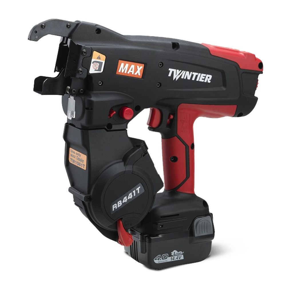 MAX RB441TCE 14.4V Li-ion Cordless Brushless Rebar Tying Machine Combo Kit