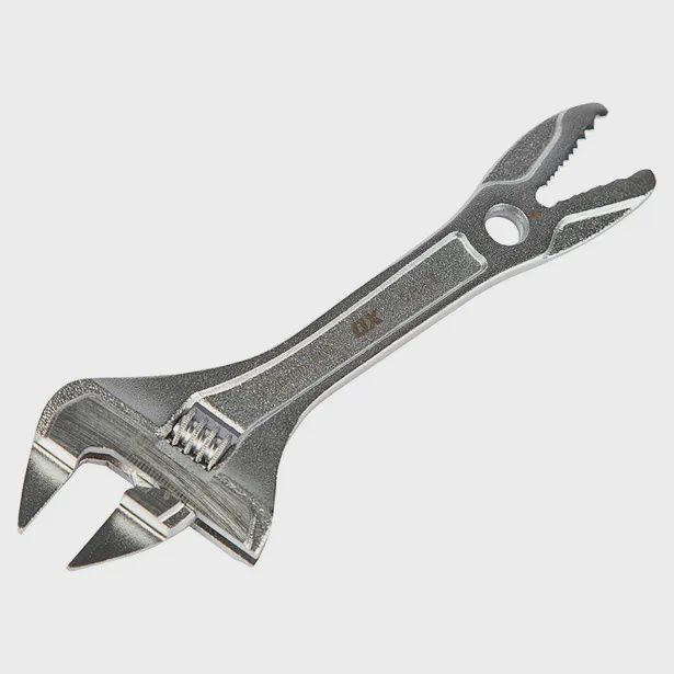 OX Pro OX-P560208 8inch/200mm Slim Jaw Adjustable Wrench